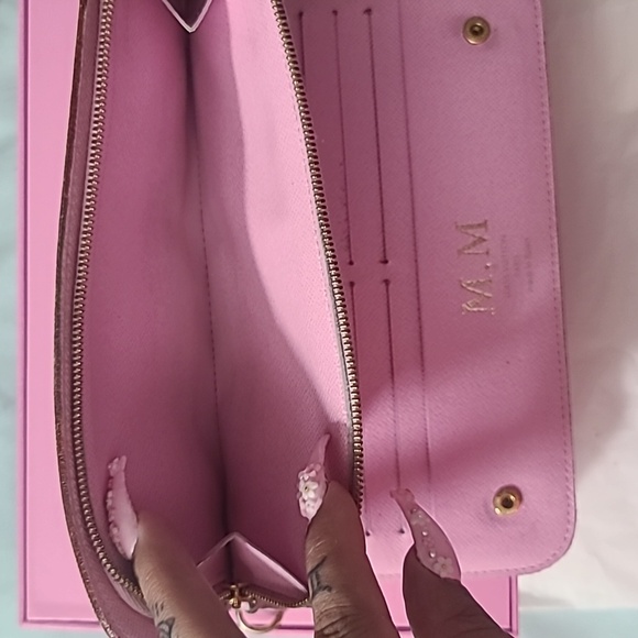 EUC Louis Vuitton x Takashi Murakami White Portefeuille Insolite Monogram Wallet - Picture 5 of 11